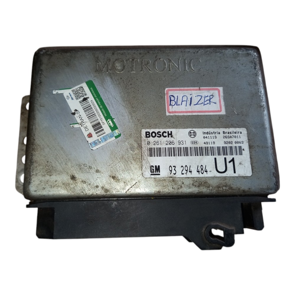 Módulo injeção GM S10 Blazer 2.4 Flex 0261206931 93294484 U1 2