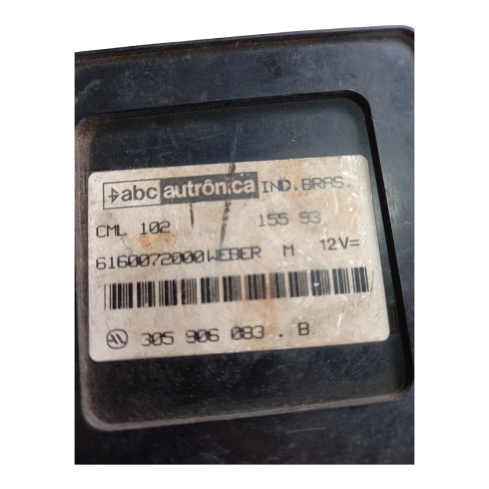Modulo ignição injeção VW gol logus parati 93 305906083 B 2