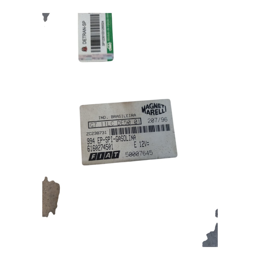 Módulo injeção 1.0 8v gasolina fiasa fiat uno 1994 a 1997 3