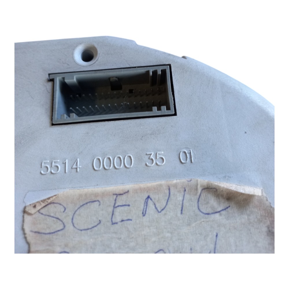 Painel instrumento velocímetro Scenic Megane 5514000032 6