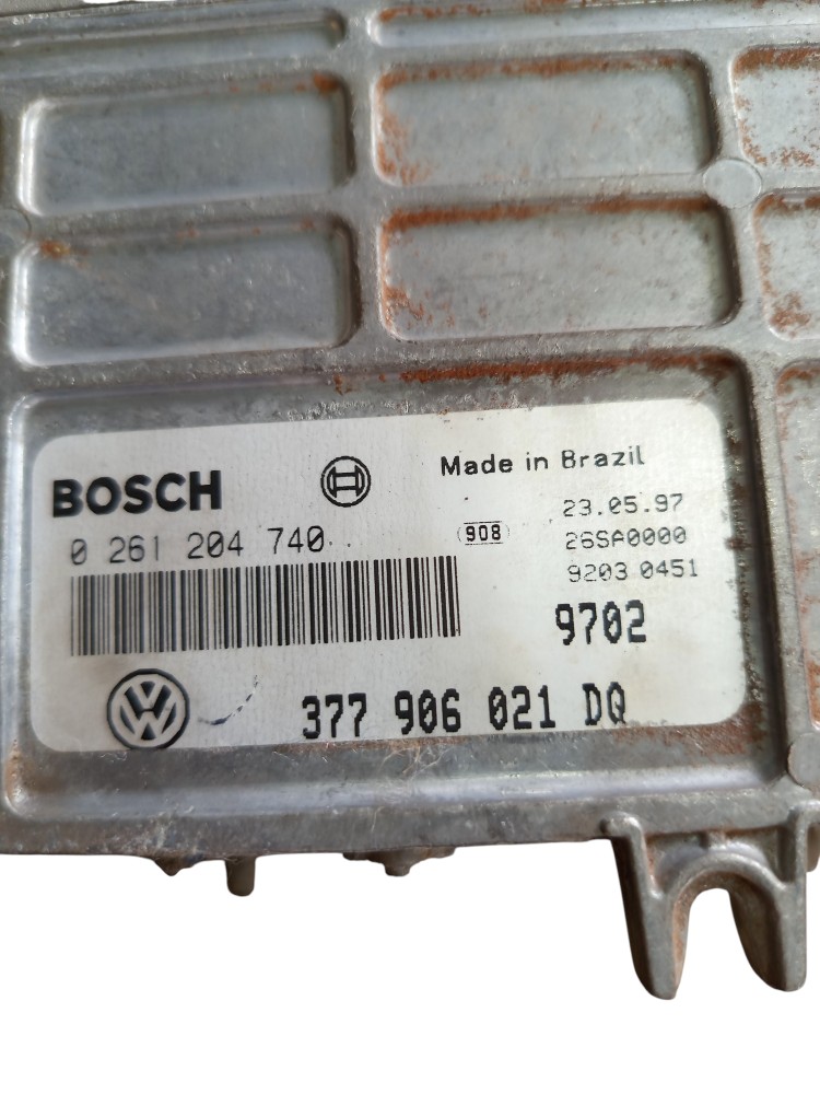 Modulo injeção 1.0 8v mi at  vw gol 91/02 0261204740