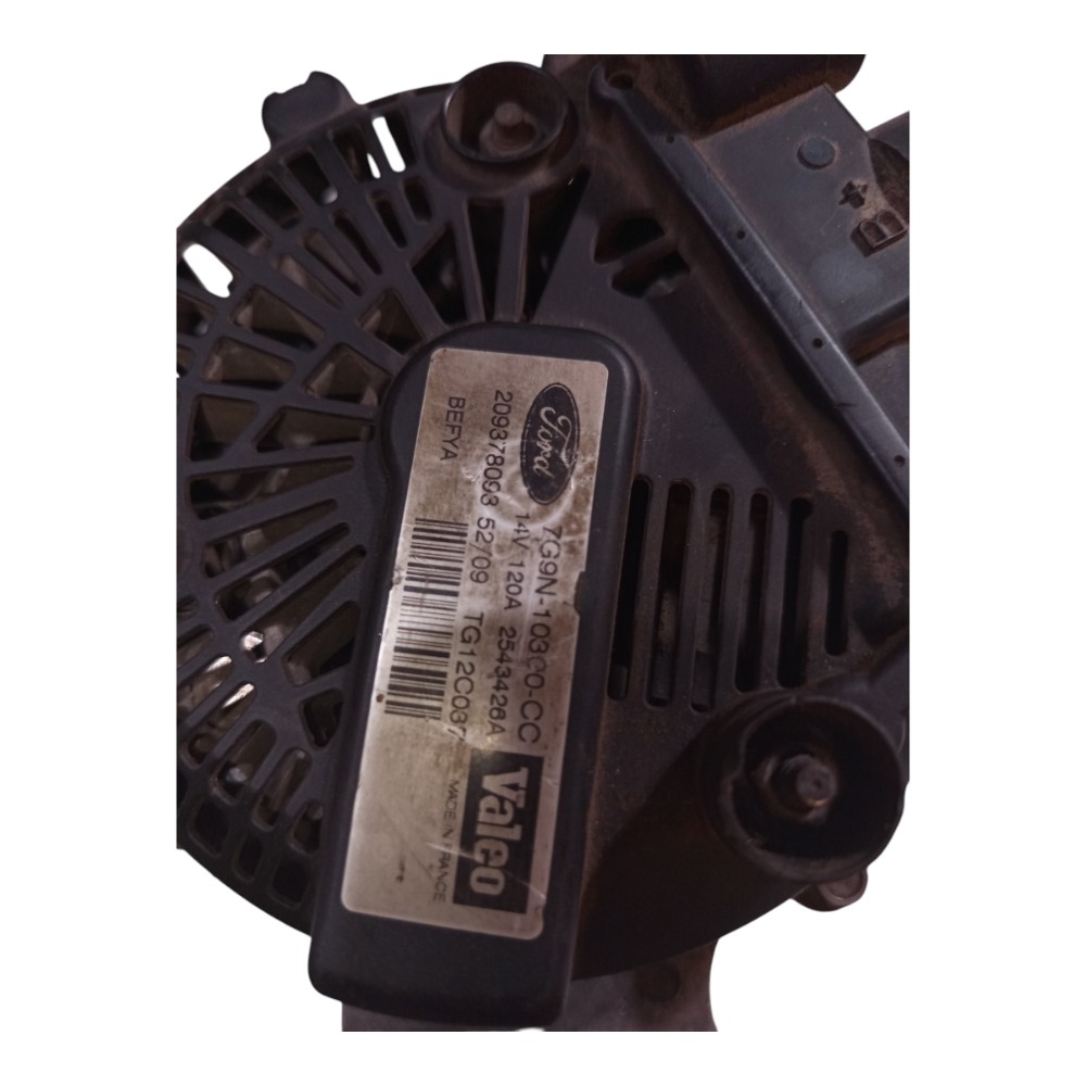 Alternador Ford Focus Sigma 09/13 120A Valeo 2543426a 3