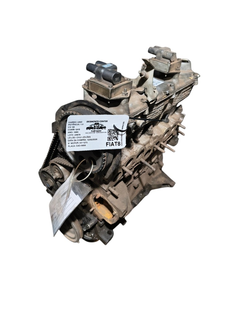 Motor Fiat Uno – 1995, 56cv, Gasolina, 1.0 2