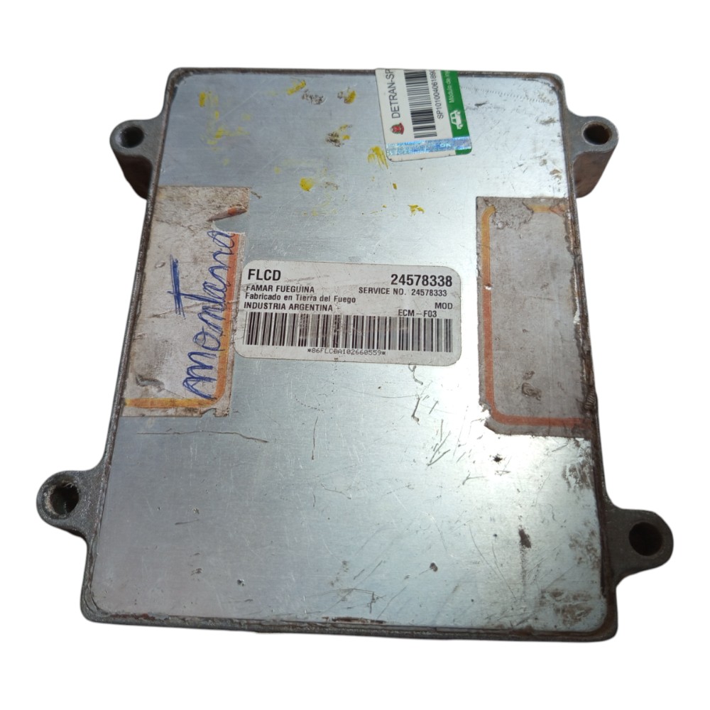 Módulo injeção 1.4 8v gm meriva 2005 a 2012 7