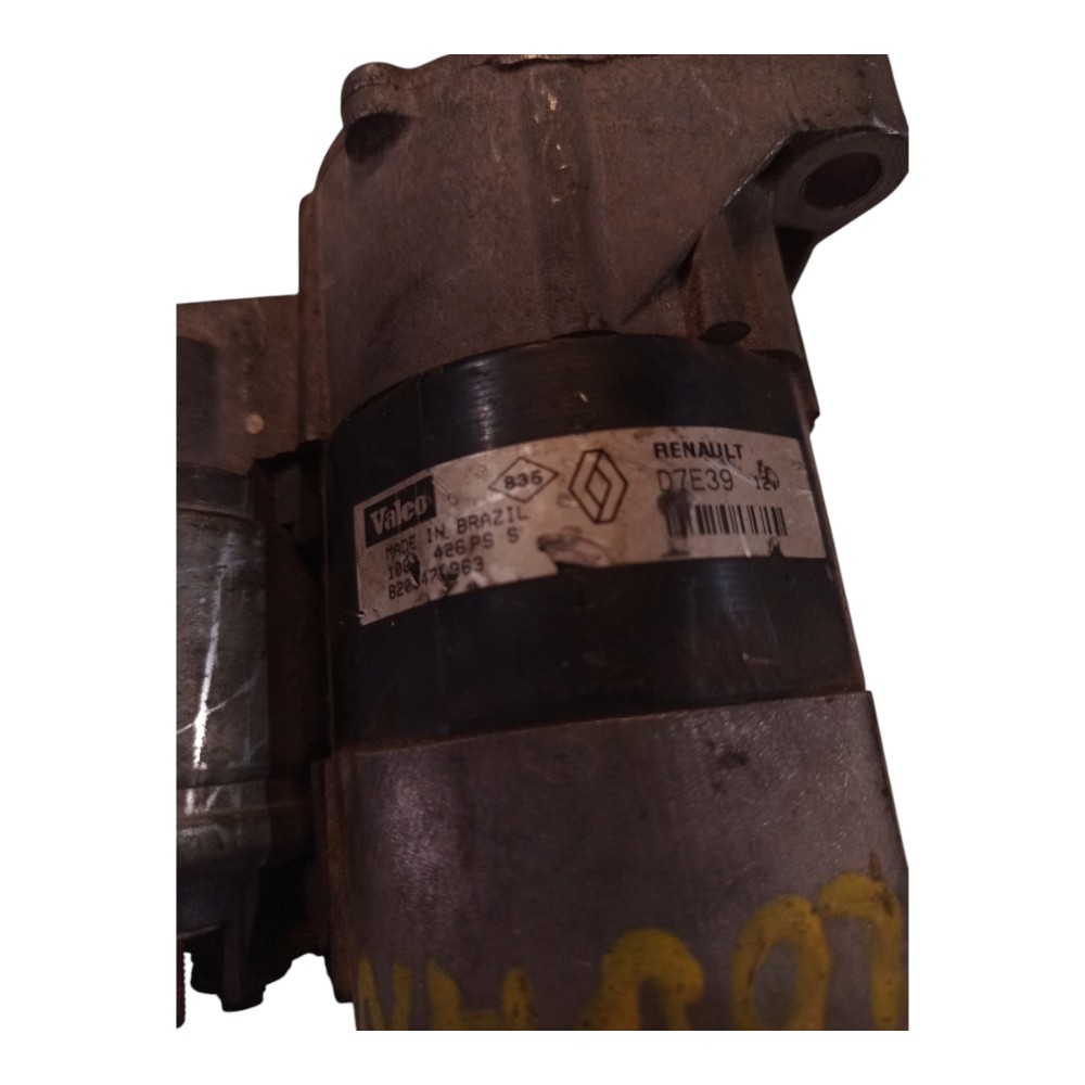 Motor partida 1.0 16v renault clio logan sandero 08/11 9dent 4