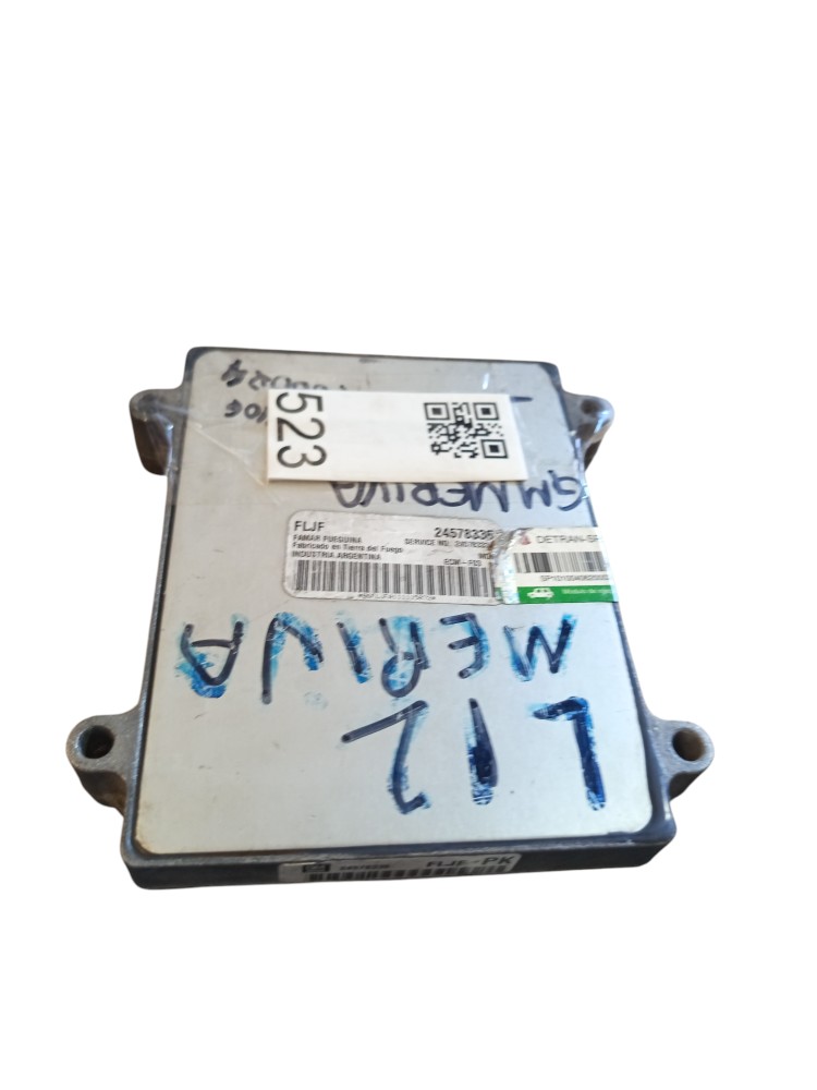 Módulo injeção 1.4 8v gm meriva 2005 a 2012 5
