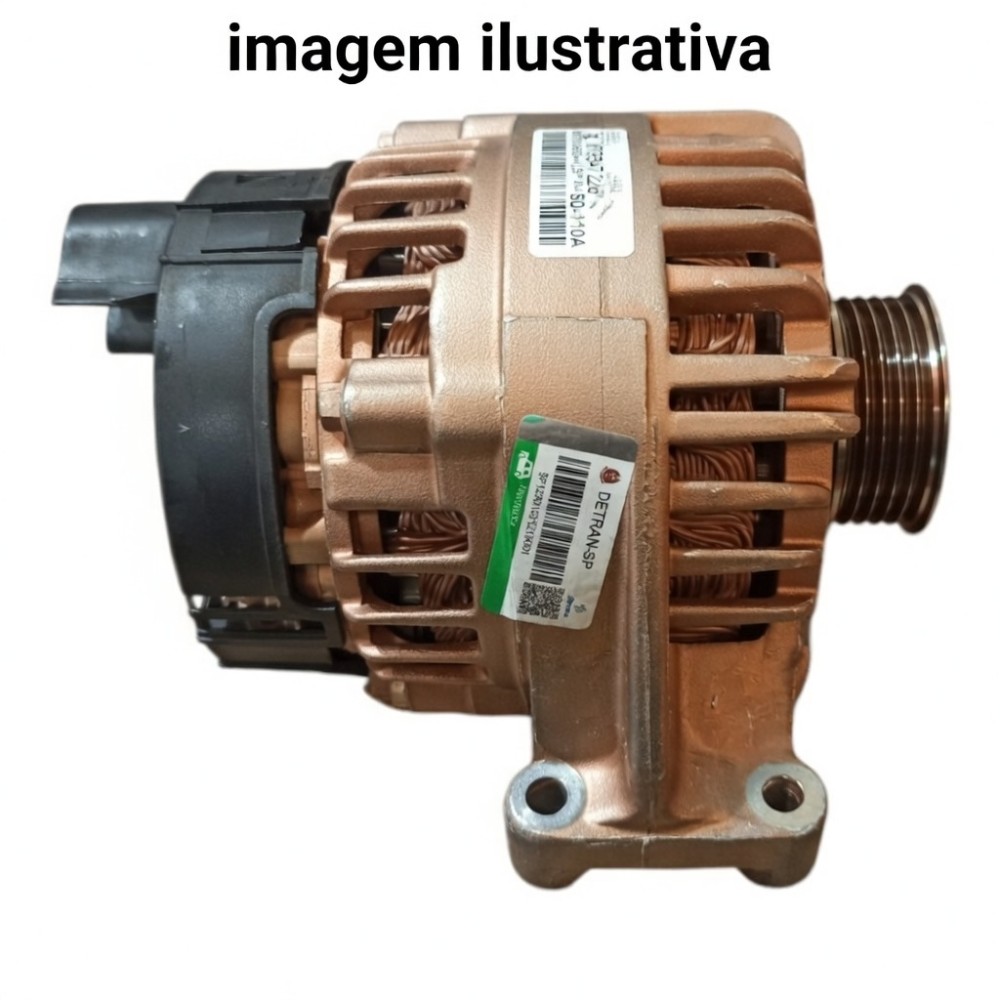 Alternador 1.0 way 1.4 fiat palio siena uno 14/16 110A