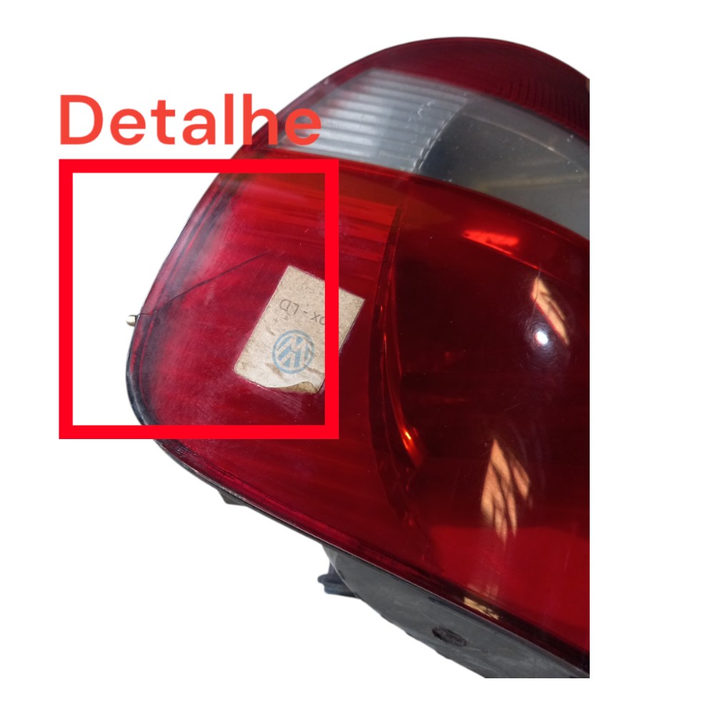 Lanterna traseira esquerda Fox 2007 original Valeo c/detalhe