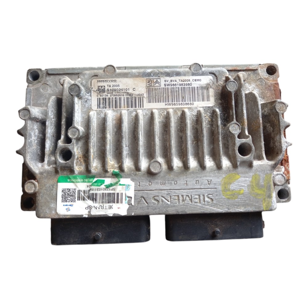 Modulo cambio aut 2.0 citroen c4 08/10 hw9659838680