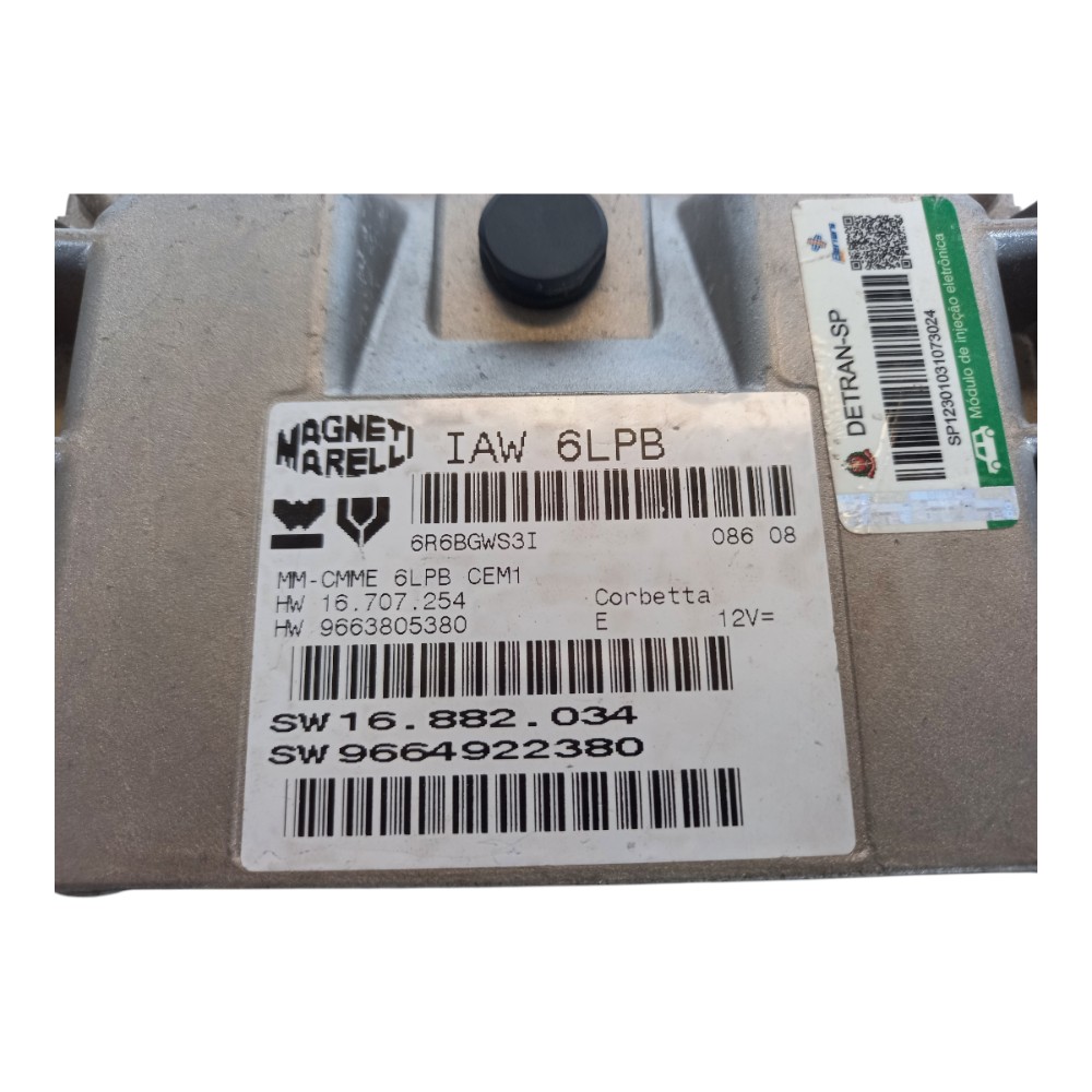 Módulo injeção Citroën C4 grand picasso 2.0 2008 sw16882034