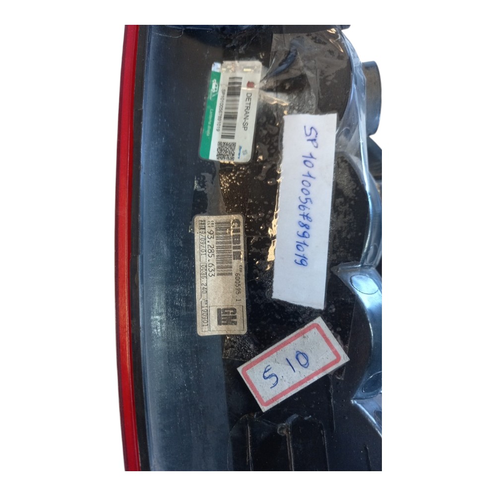 Lanterna traseira esquerda GM S10 2001 2009 CIBIE 5