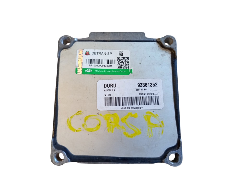 Módulo injecao 1.0 eletronica 8 gm corsa montana 2002 a 2003 6