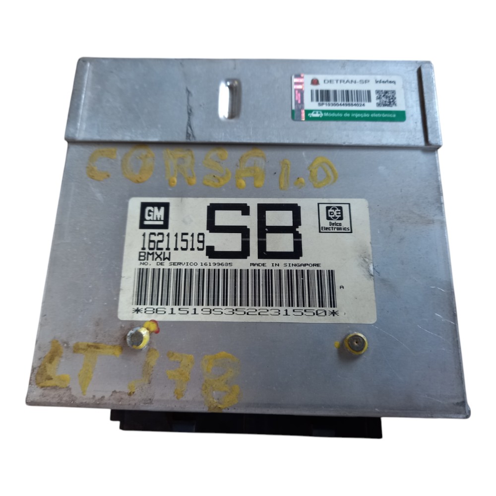 Modulo injeção 1.0 central 8v gm corsa 1994 a 1996 6