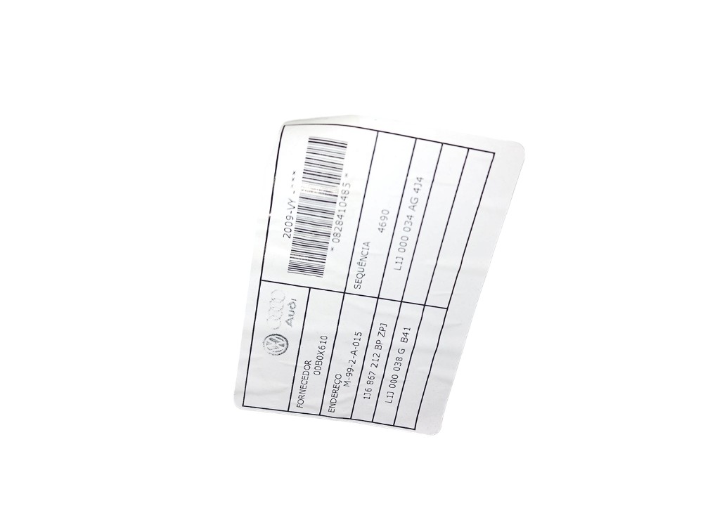 Forro porta traseira direita VW Golf 08/12 1j6868088 8