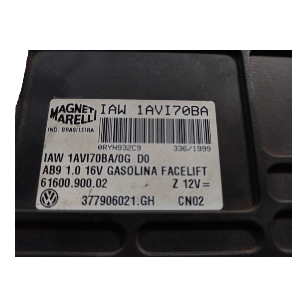 Módulo injeção VW Gol parati G3 1.0 16v gasolina 1999 4