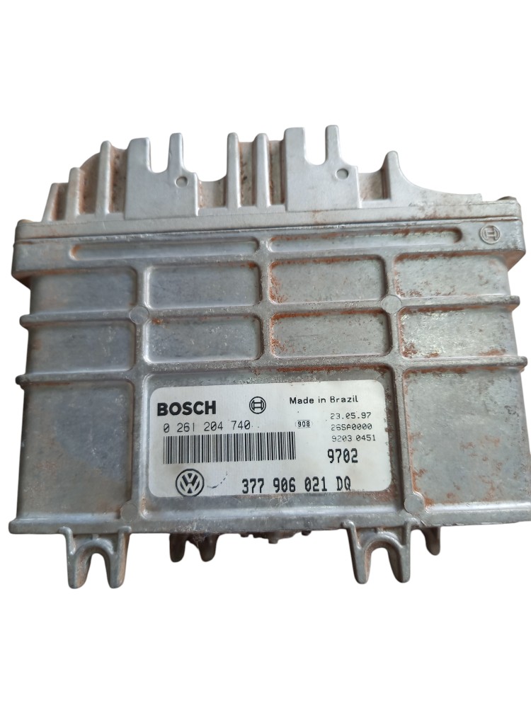 Modulo injeção 1.0 8v mi at  vw gol 91/02 0261204740 3