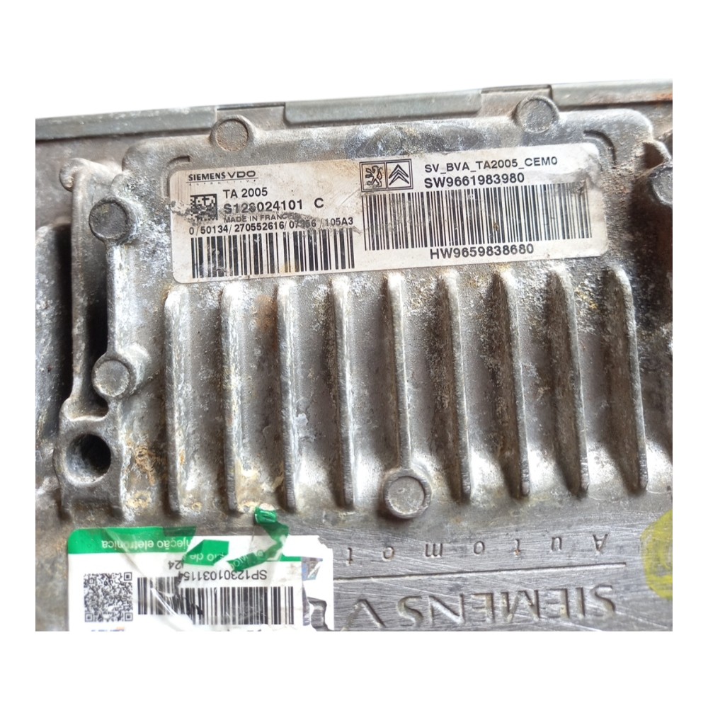 Modulo cambio aut 2.0 citroen c4 08/10 hw9659838680 2