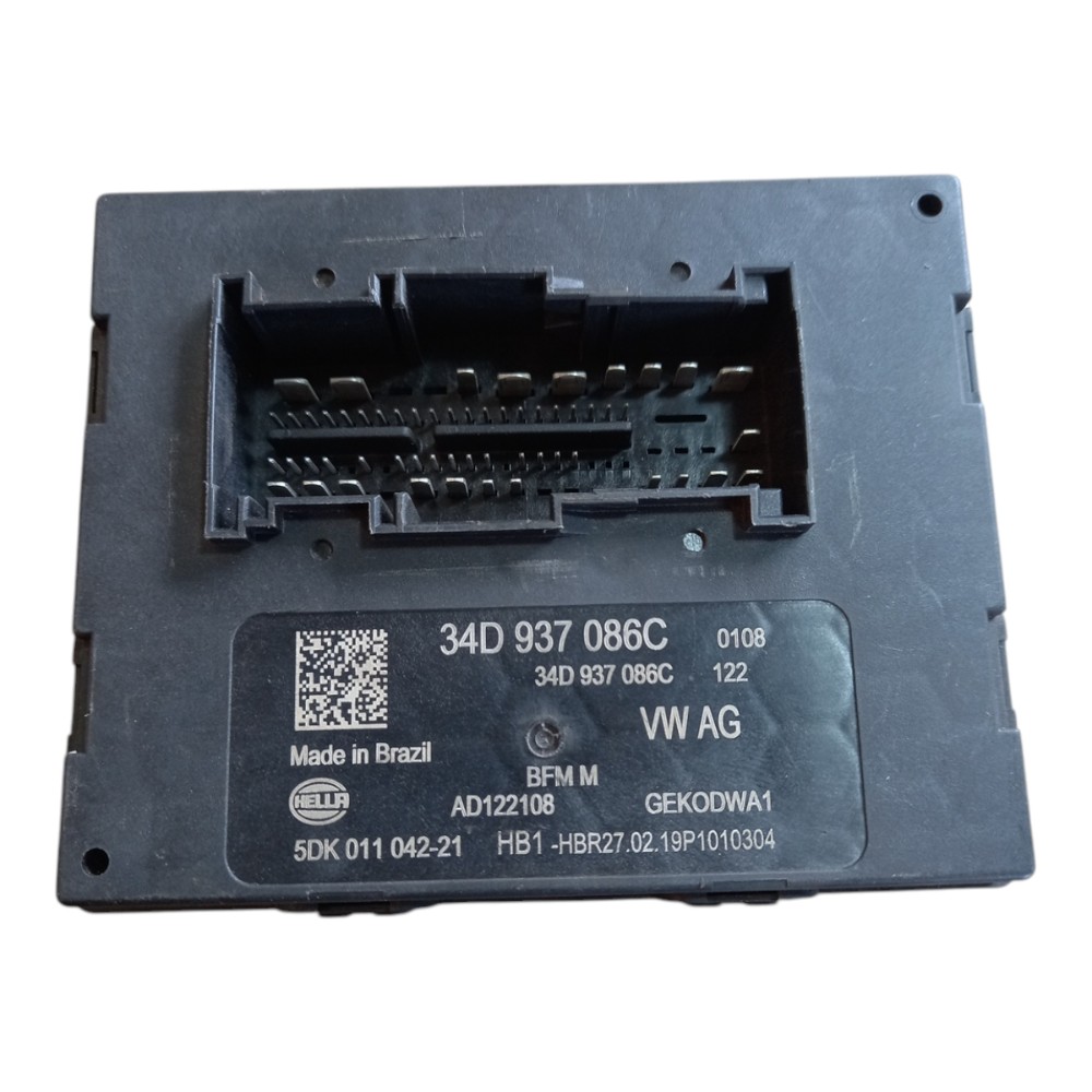 Módulo conforto G6 G7 G8 vw gol saveiro voyage 16 34D937086C 2