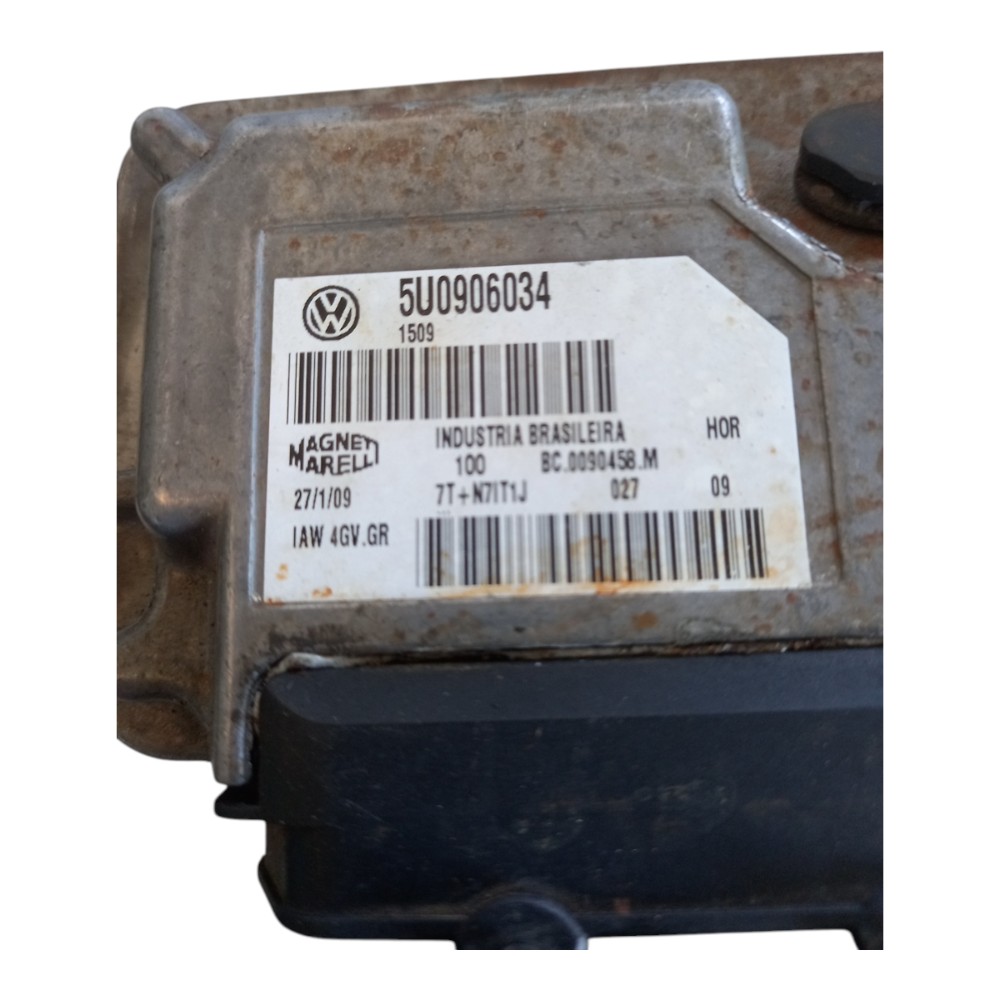 Módulo injeção 1.0 g5 flex 8v vw gol voyage 2009 a 2012