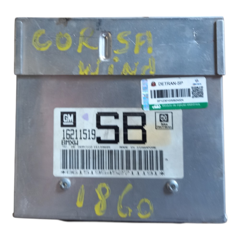 Modulo injeção 1.0 central 8v gm corsa 1994 a 1996 5