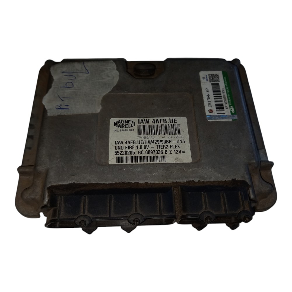 Módulo injeção fire 1.0 8v flex m fiat mille uno 2008 a 2009