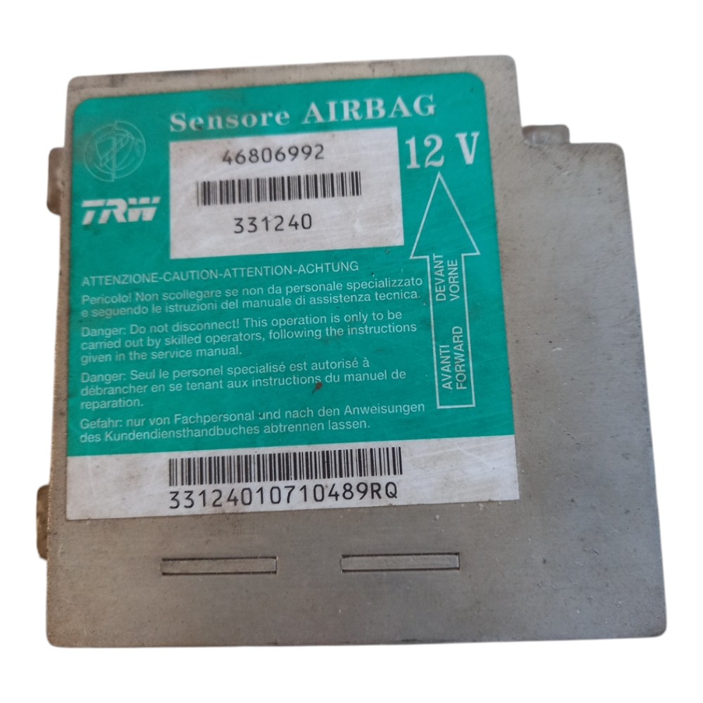 Modulo airbag sensor wee fiat palio siena strada 1997 a 2002
