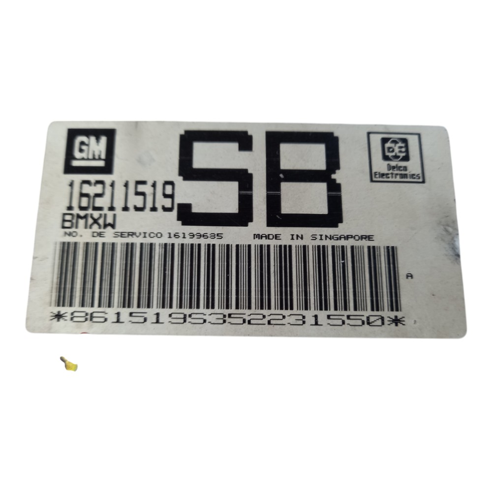 Modulo injeção 1.0 central 8v gm corsa 1994 a 1996 7