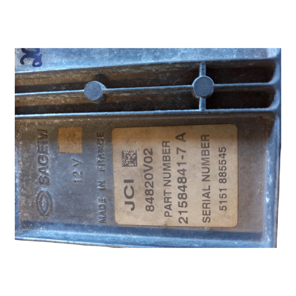 Módulo de injeção Peugeot 206 PSA 215848417 9655003380 2