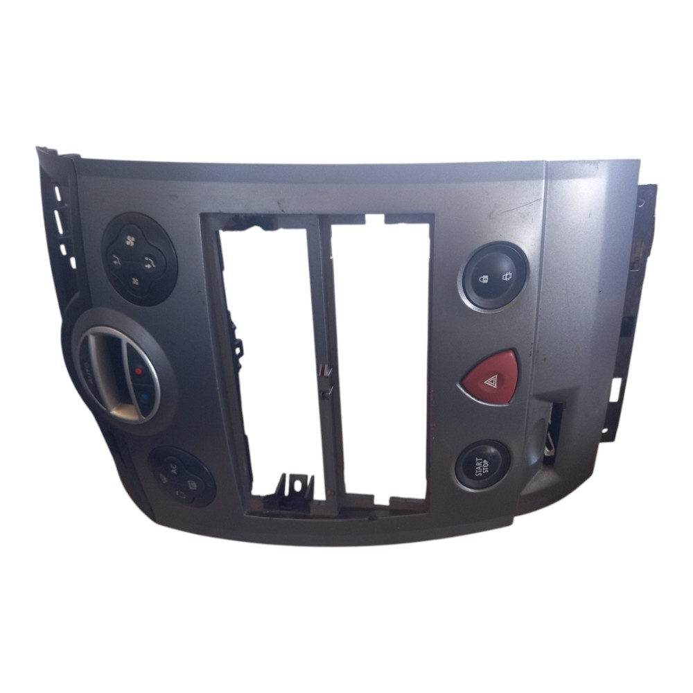 Moldura painel central Renault Megane 11 completo 8200155835 10