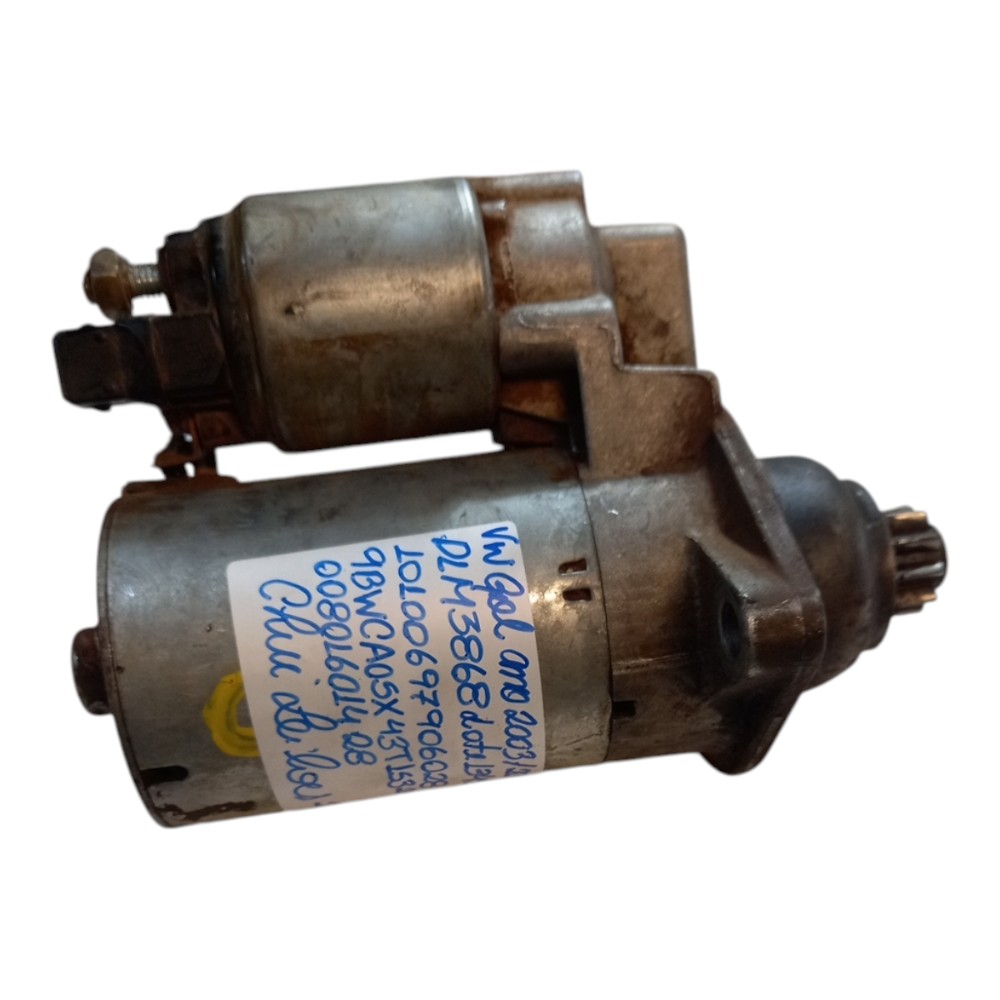 Motor partida VW Gol 2003 10 dentes usado