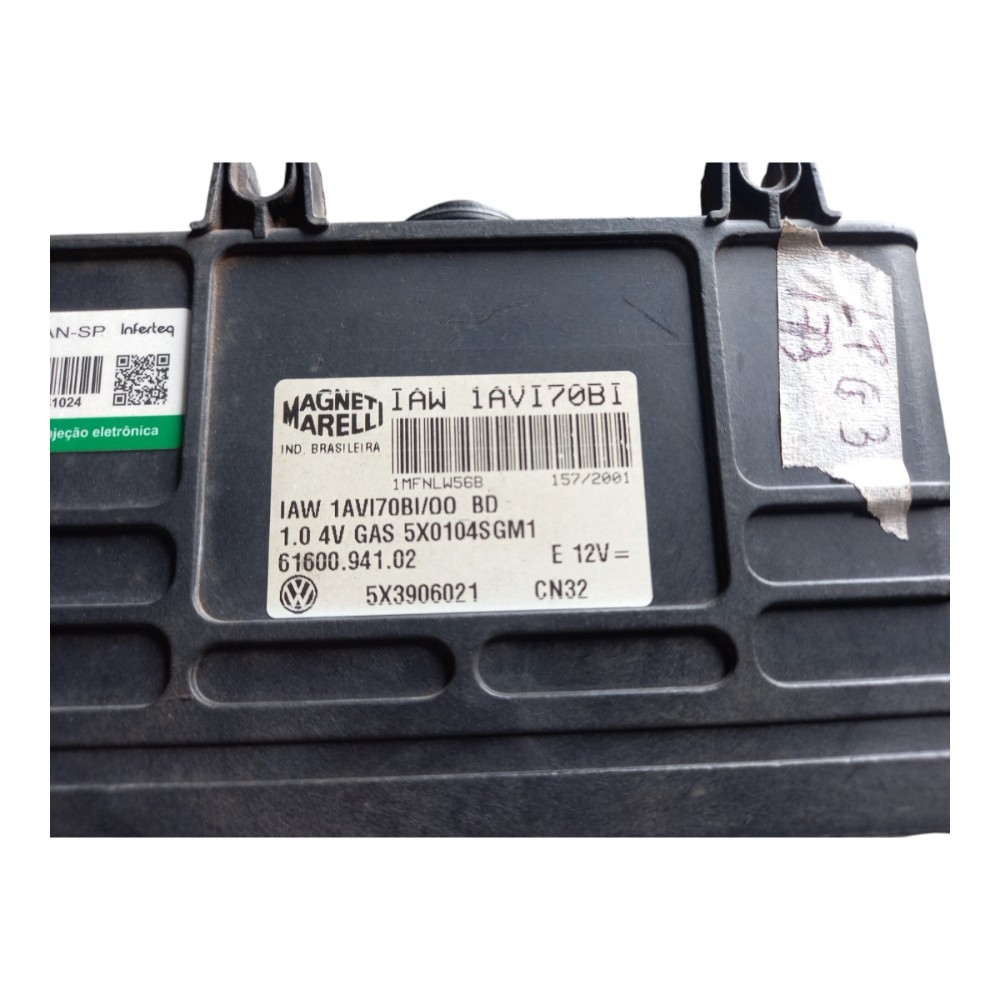 Módulo injeção 1.0 16v g3 vw gol parati 99/03 iaw1avi70bi