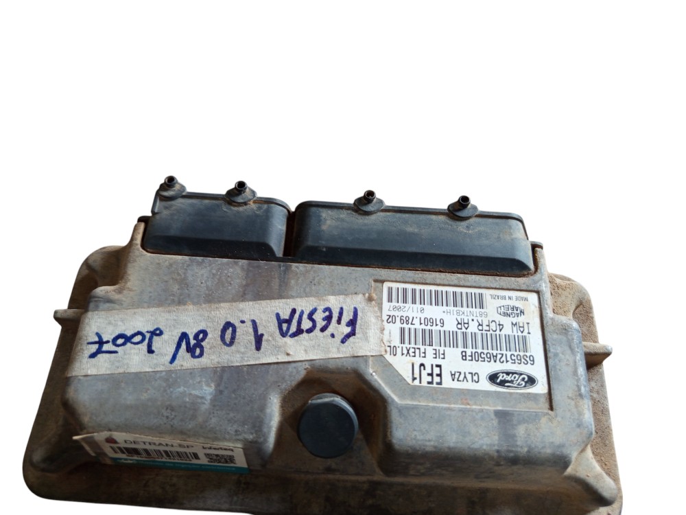 Modulo Injeção Ford Fiesta 2007 1.0 8V 4