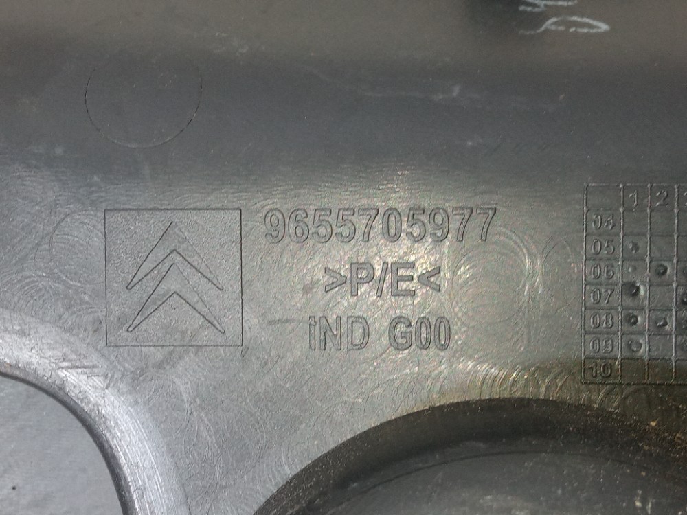 Moldura Console Central Cambio Citroen C3 2006 2012 Original 6