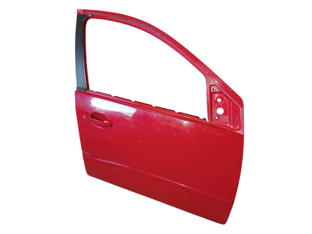 Porta Dianteira Direita Ford Fiesta 1.0 2008 2012 Original Dianteira Direito Vermelho 2