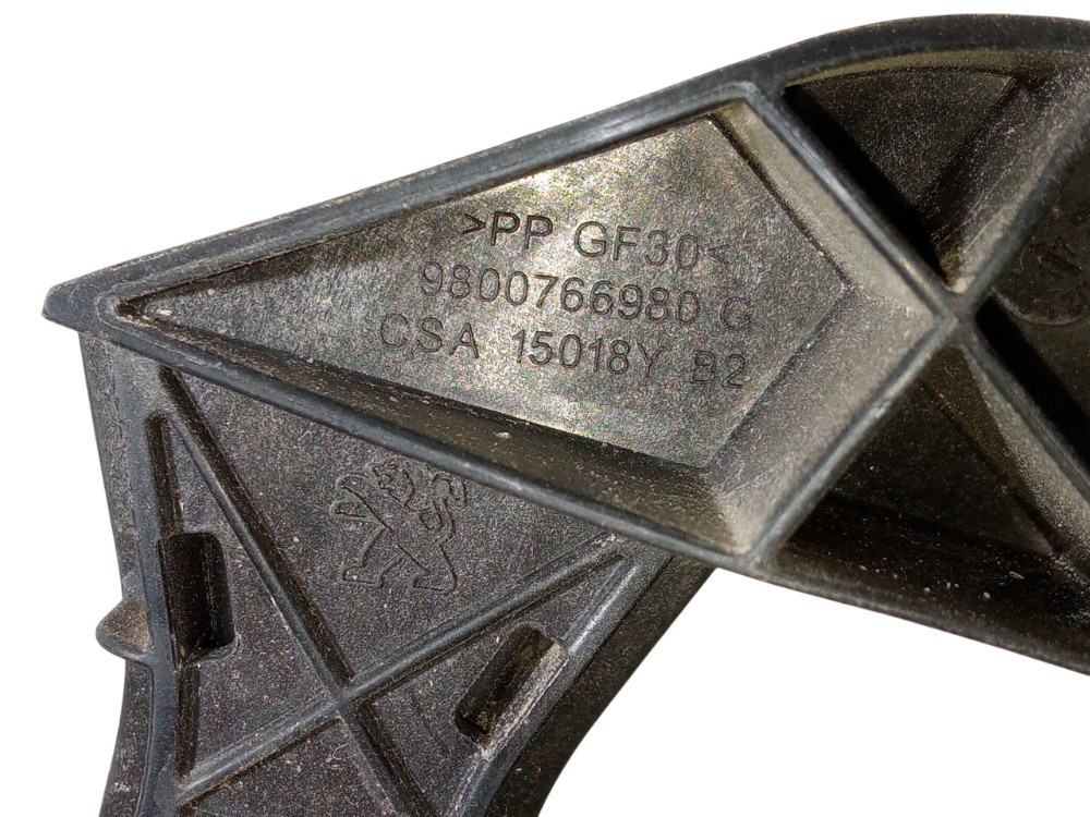 Guia Vidro Traseiro Esquerdo Peugeot 208 2016 2019 Original  Preto 7