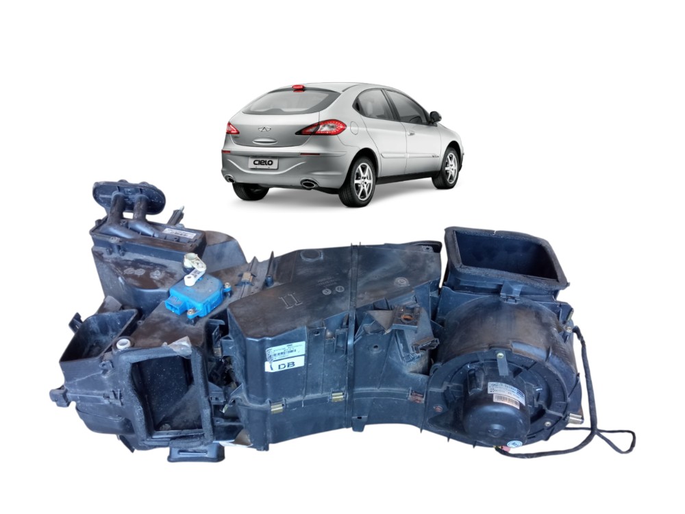 Caixa Evaporadora Ar Condicionado Chery Cielo 2010 2011 2012 1