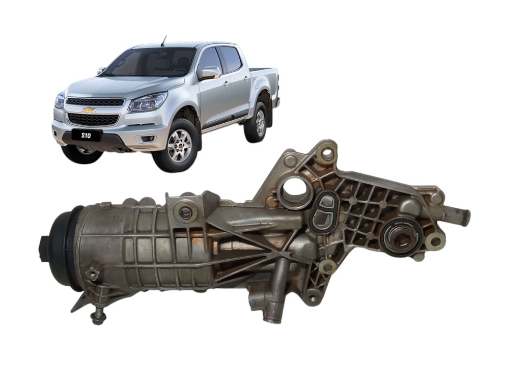 Suporte Resfriador Filtro Oleo Gm S10 2012 2018 2.8 Diesel 1