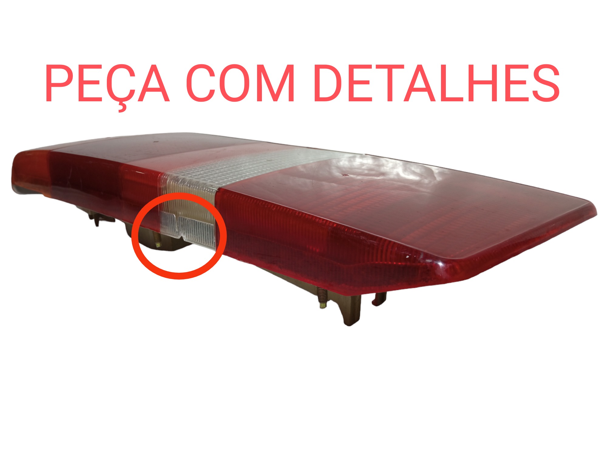 Lanterna Traseira Direita Ford Escort Hobby 87 A 92 Usada 2