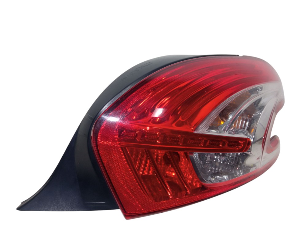 Lanterna Traseira Direita Peugeot 208 2013 2014 2015 2016  Direito/passageiro Vermelho 3