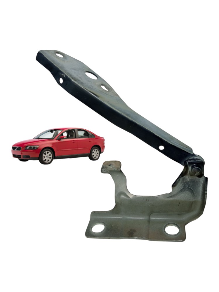 Braco Dobradica Esquerda Capo Volvo S40 2005 2009 Original 1
