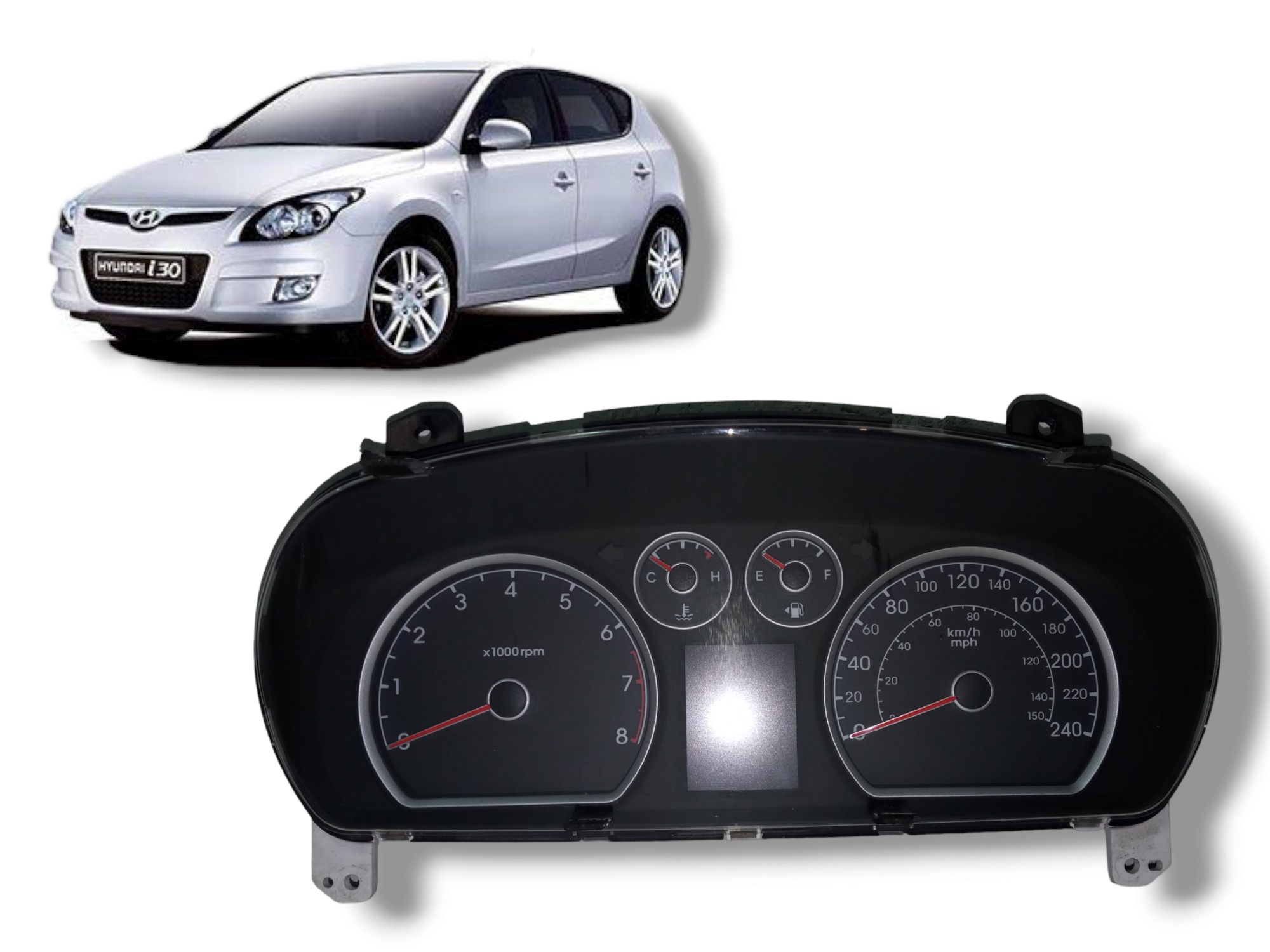 Painel De Instrumentos Hyundai I30 2009 2012 Usado Original  Preto 1