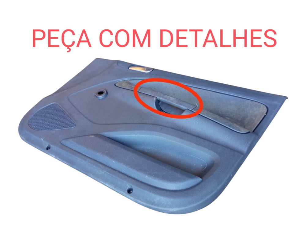 Forro De Porta Dianteira Direita Vw Gol G5 G6 G7 2009 2018  Cinza 2