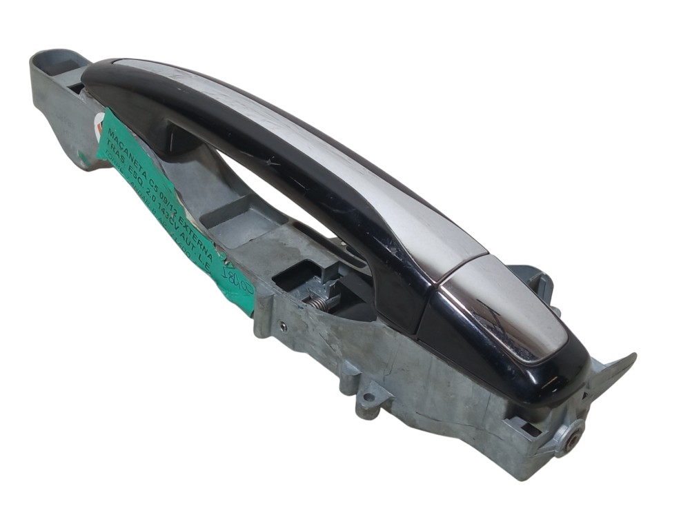 Macaneta Externa Traseira Esquerda Citroen C5 2009 2012 2 0 Preto 3