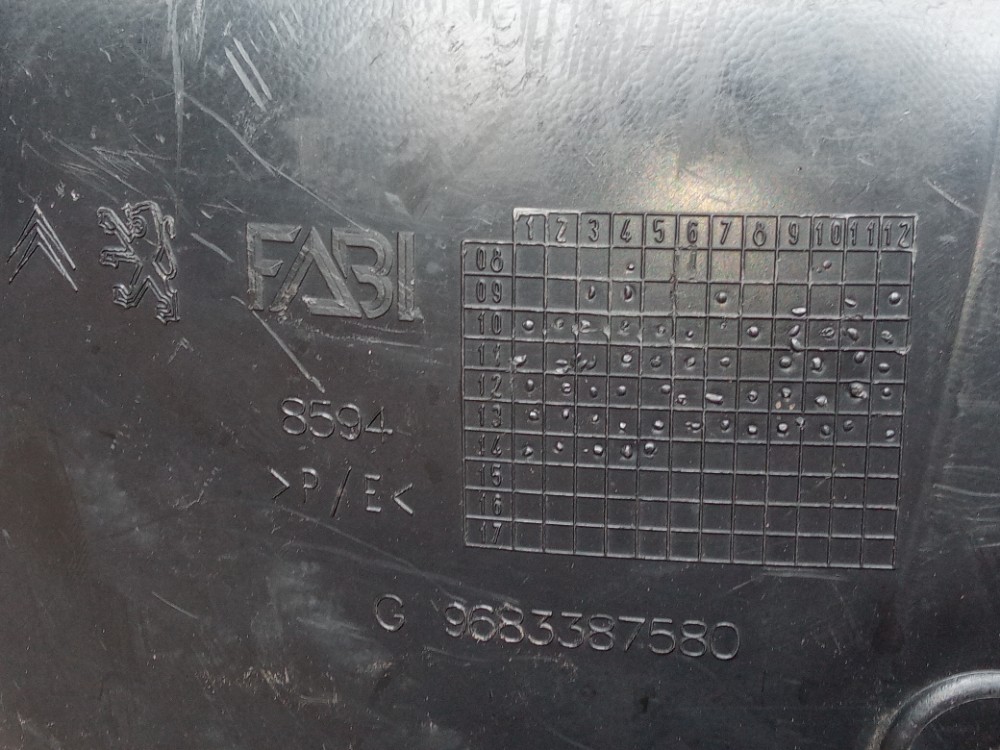 Parabarro Traseiro Esquerdo Citroen C3 2013 2019 Original 6