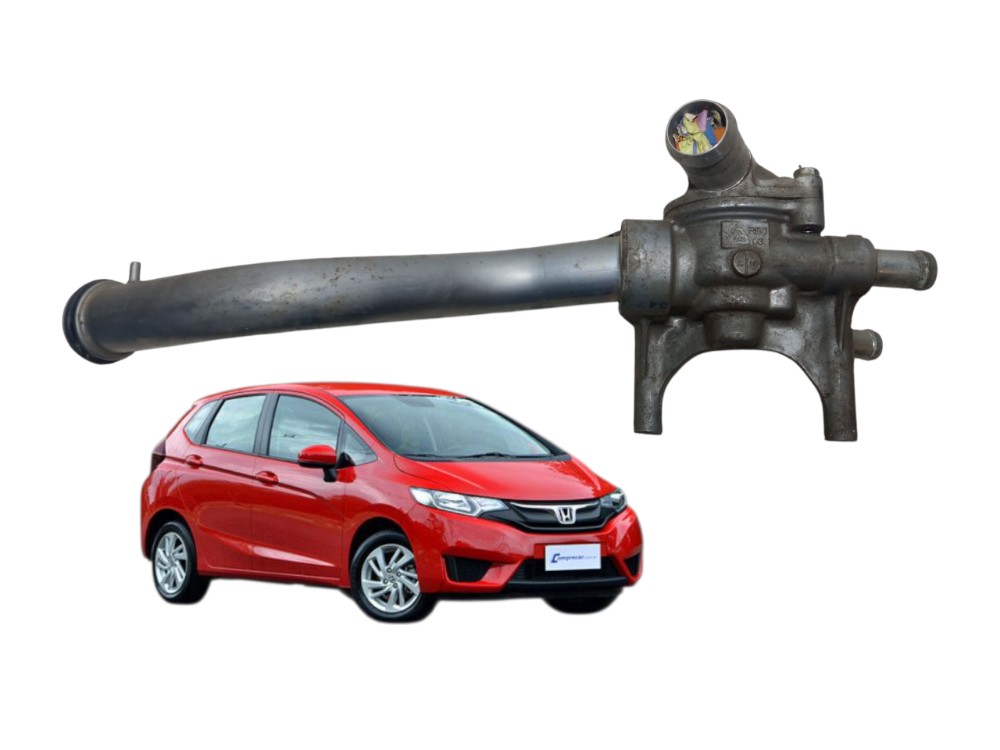 Cano Agua Carcaca Valvula Termostatica Honda Fit 2015 2018 1