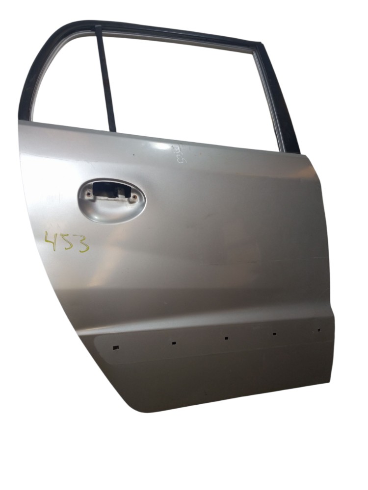 Porta Traseira Direita Hyundai Atos Prime 2000 2003 Traseira Direito Prata 3