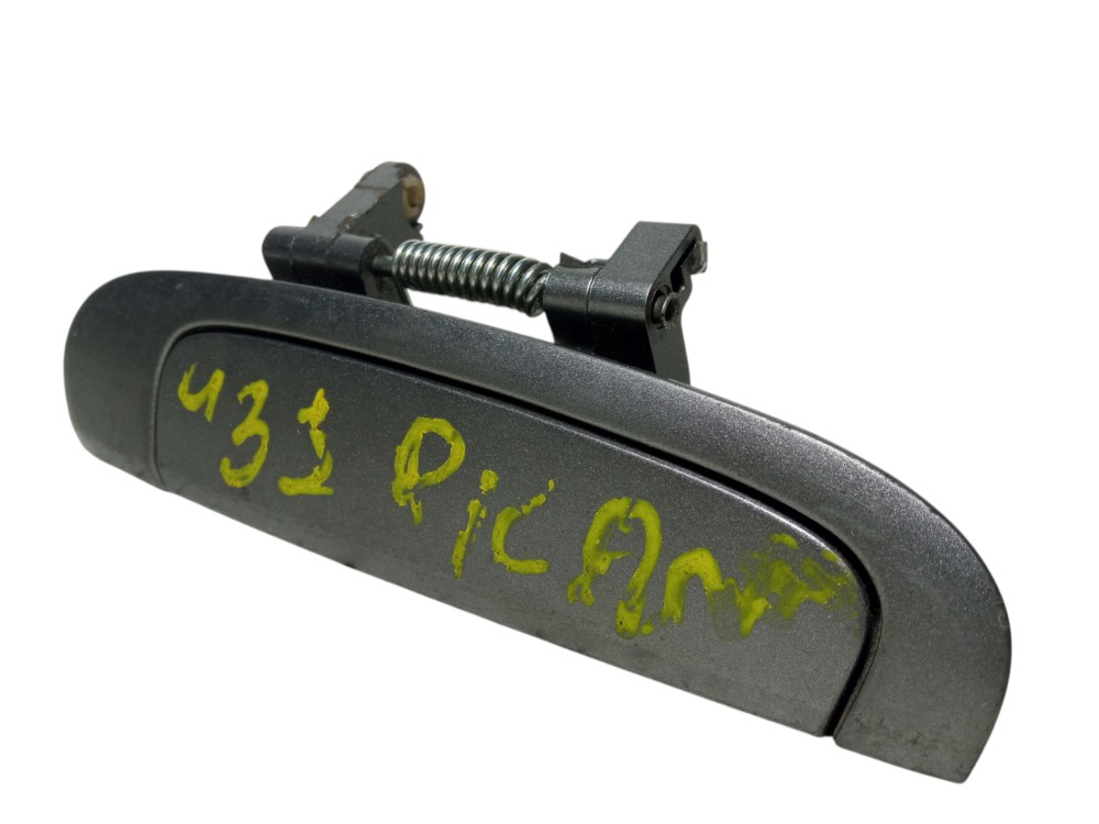 Macaneta Externa Traseira Direita Kia Picanto 2006 2011  Cinza Traseira 2