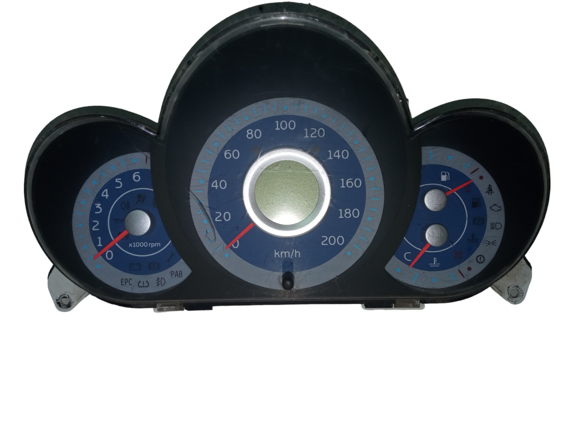 Painel De Instrumentos Chery Face 2010 2013 Usado Original  Preto 5