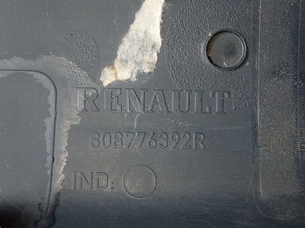 Friso Porta Dianteira Esquerda Renault Sandero 2008 2014  Preto 6