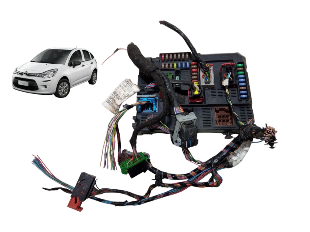 Modulo Bsi Caixa Fusivel Peugeot 208 Citroen C3 2017 1.6